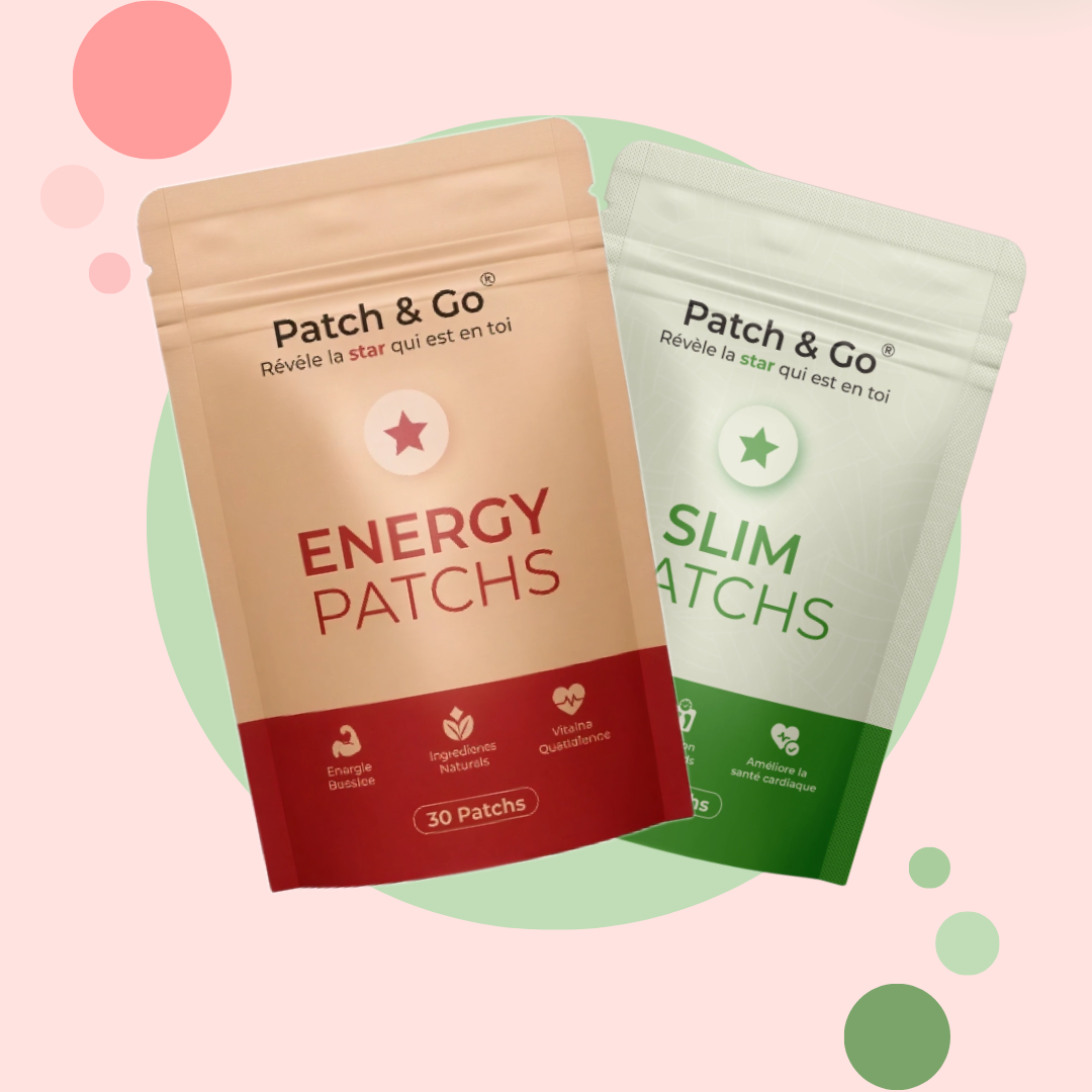 Patch & Go Energy + Slim – Pack Duo Vitalité & Minceur