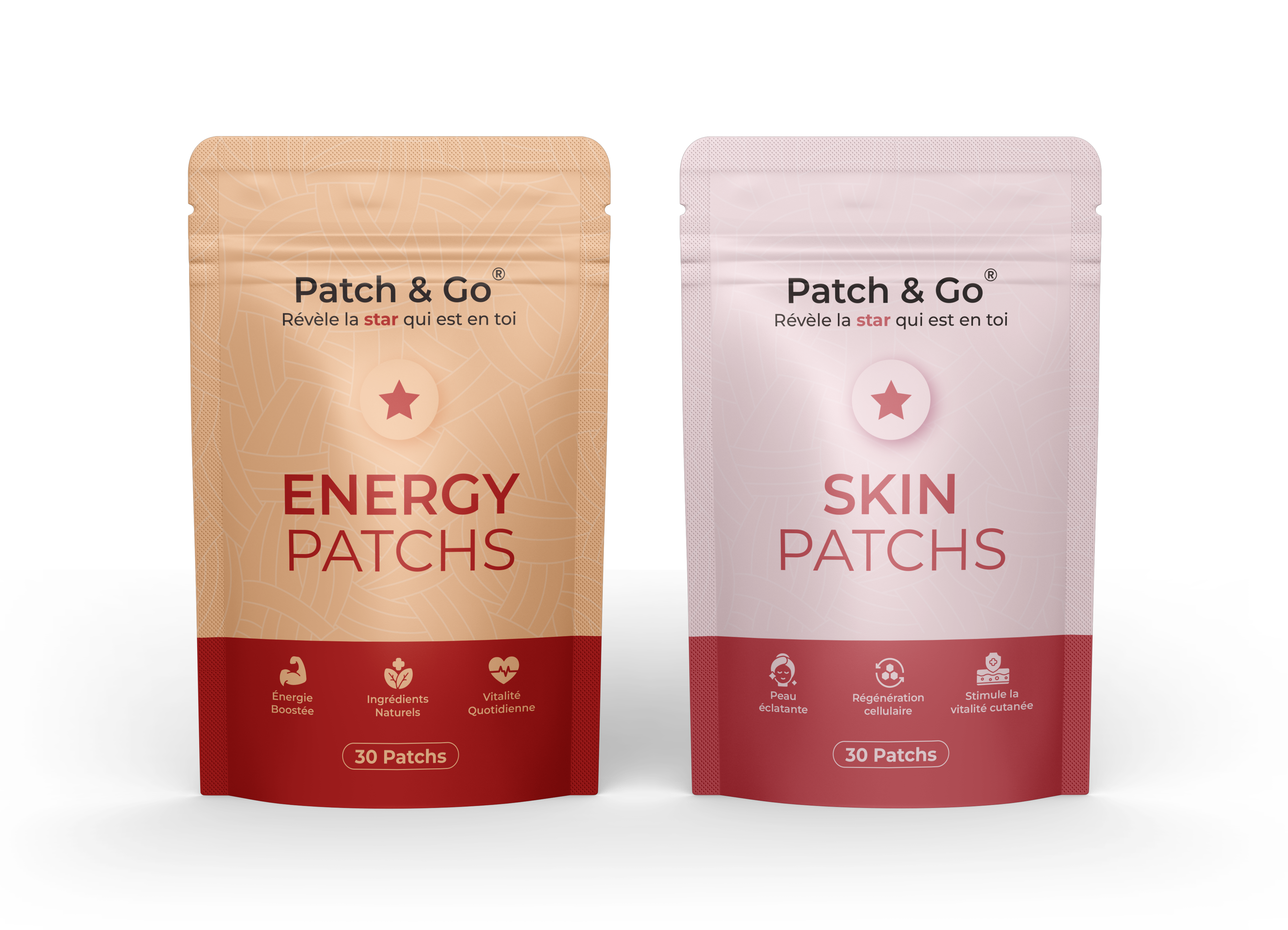 Patch & Go Energy + Skin – Pack Duo Vitalité & Beauté