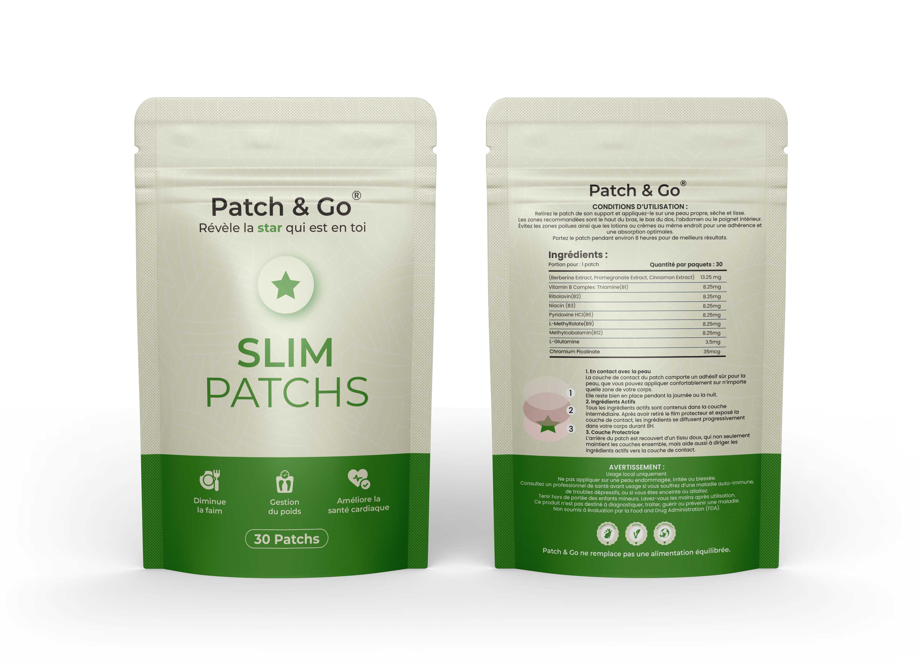 Patch & Go Slim - Patch Minceur