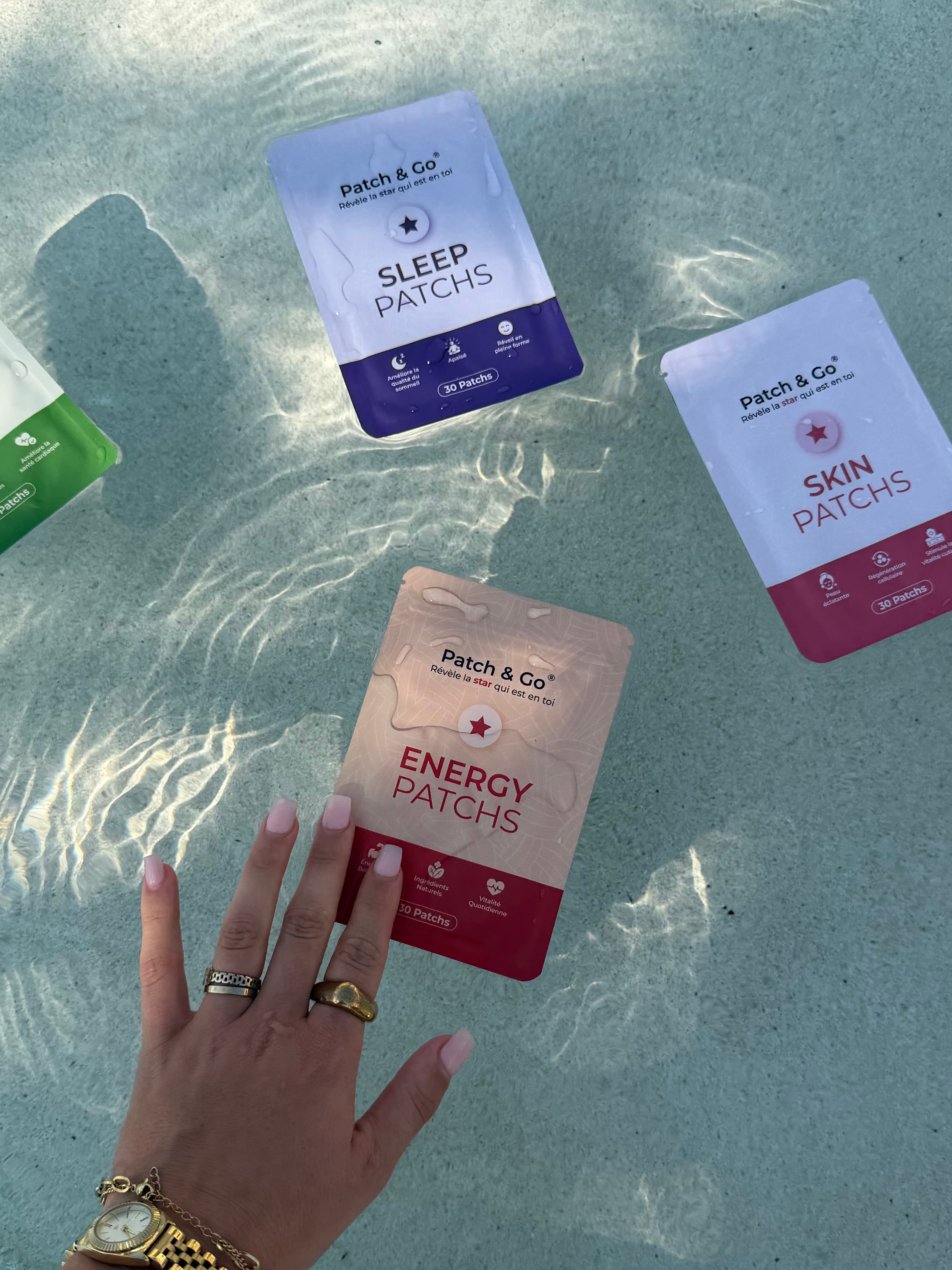 Pack Découverte Patch & Go – Beauté, Minceur, Sommeil & Énergie